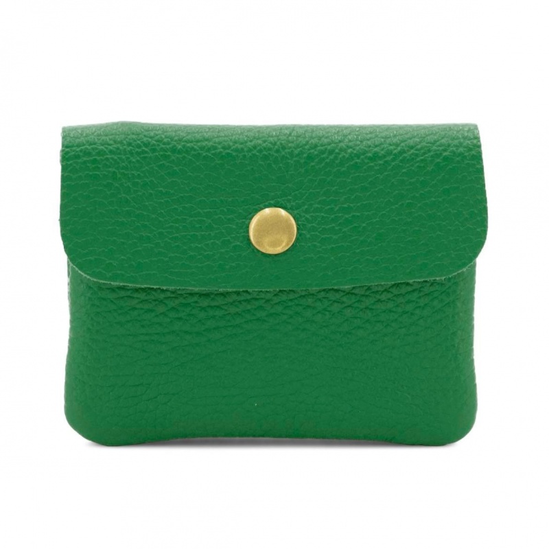 Leather Purse - Green